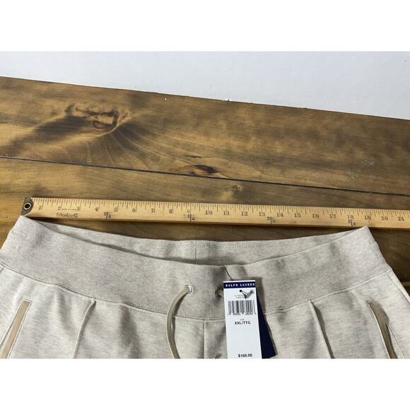 Polo Ralph Lauren Women Dune Tan Double-Knit Tech Jogger Pant Size XXL NWT 168$ - Picture 11 of 13